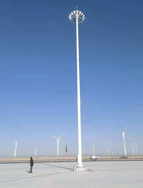 瓜州高速路服务区温泉高杆灯项目