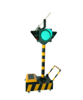 温泉太阳能移动信号灯