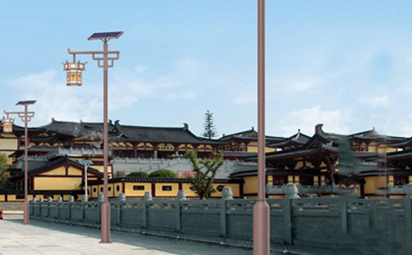 抗风型温泉太阳能路灯：保障稳定照明不受风害