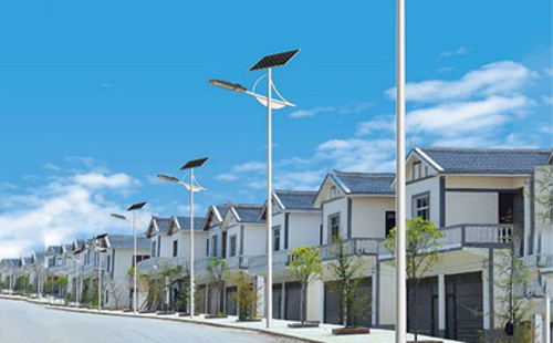 温泉太阳能路灯配置与在乡村道路照明中的应用